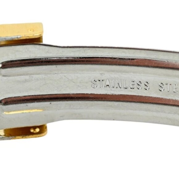 Vintage Heuer (Pre-Tag) 28mm Ladies 1000 Series Black/ Gold Watch Ref 980.038/28 - Picture 9 of 10